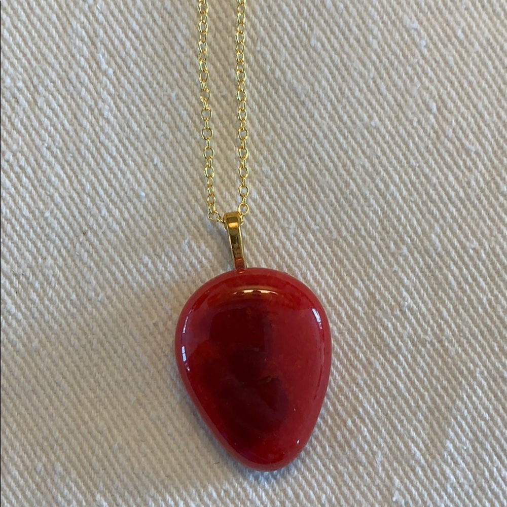 Glass fused pendent